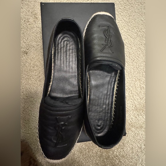 Saint Laurent Black Espadrilles Size 38 - Picture 10 of 10